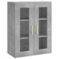 vidaXL Highboard Betongrau 69,5x34x180 cm Holzwerkstoff vidaXL Highboard Betongrau 69,5x34x180 cm Holzwerkstoff