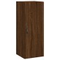 vidaXL Wandschrank Braun Eichen-Optik 34,5x34x90 cm Holzwerkstoff vidaXL Wandschrank Braun Eichen-Optik 34,5x34x90 cm Holzwerkstoff