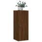 vidaXL Wandschrank Braun Eichen-Optik 34,5x34x90 cm Holzwerkstoff vidaXL Wandschrank Braun Eichen-Optik 34,5x34x90 cm Holzwerkstoff