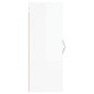 vidaXL Wandschrank Hochglanz-Weiß 34,5x34x90 cm Holzwerkstoff vidaXL Wandschrank Hochglanz-Weiß 34,5x34x90 cm Holzwerkstoff