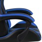 Gaming-Stuhl Schwarz und Blau Kunstleder Gaming-Stuhl Schwarz und Blau Kunstleder