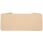 Esschert Design Gartenbank-Auflage 98,5x39,5 cm Beige MF019 Esschert Design Gartenbank-Auflage 98,5x39,5 cm Beige MF019
