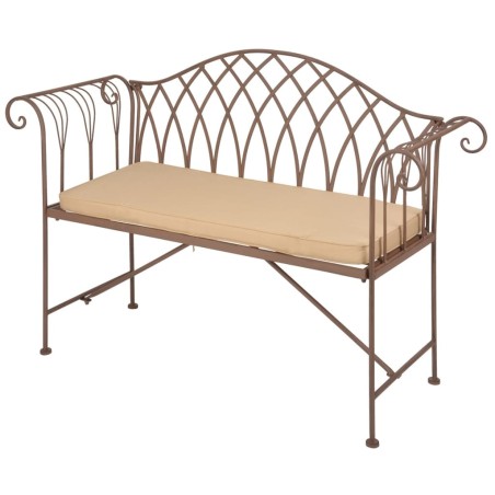 Esschert Design Gartenbank-Auflage 98,5x39,5 cm Beige MF019