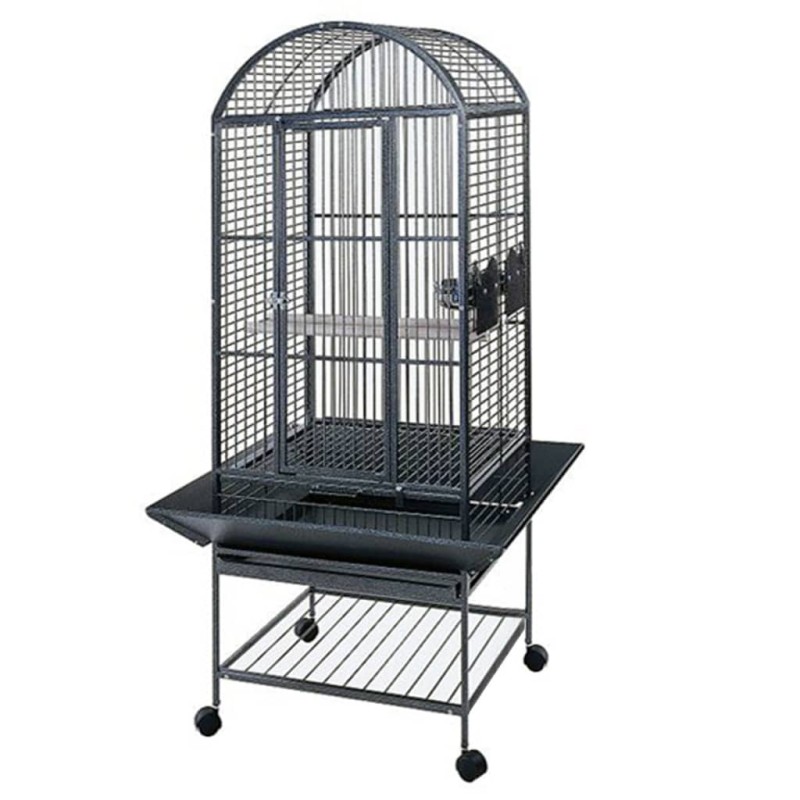 Strong Papageienkäfig Villa Minerva Silverstone Grau 46 x 46 x 144 cm 93017 Strong Papageienkäfig Villa Minerva Silverstone Grau 46 x 46 x 144 cm 93017