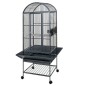 Strong Papageienkäfig Villa Minerva Silverstone Grau 46 x 46 x 144 cm 93017 Strong Papageienkäfig Villa Minerva Silverstone Grau 46 x 46 x 144 cm 93017