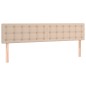 vidaXL Boxspringbett Matratze Cappuccino-Braun 180x200 cm Kunstleder vidaXL Boxspringbett Matratze Cappuccino-Braun 180x200 cm Kunstleder