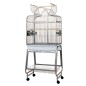Strong Papageienkäfig Villa Bianca Grau 67,7 x 51,5 x 154 cm 93084 Strong Papageienkäfig Villa Bianca Grau 67,7 x 51,5 x 154 cm 93084