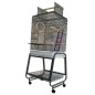 Strong Papageienkäfig Villa Aurelia Silverstone Grau 56x43x154cm 93025 Strong Papageienkäfig Villa Aurelia Silverstone Grau 56x43x154cm 93025