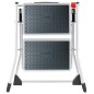 Hailo Trittleiter mit 2 Stufen Mini 45 cm Stahl 4310-001 Hailo Trittleiter mit 2 Stufen Mini 45 cm Stahl 4310-001