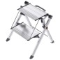 Hailo Trittleiter mit 2 Stufen Mini Comfort 45 cm Aluminium 4310-100 Hailo Trittleiter mit 2 Stufen Mini Comfort 45 cm Aluminium 4310-100