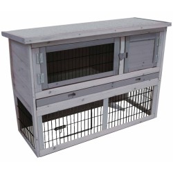 FLAMINGO Kaninchenstall Loft Cottage 111 x 45 x 78 cm 201906  