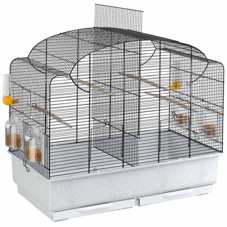 Ferplast Vogelkäfig mit Trenngitter Canto 71 x 38 x 60,5 cm 52501217