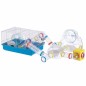 Ferplast Hamsterkäfig Paula Blau 46 x 29,5 x 24,5 cm 57906411 Ferplast Hamsterkäfig Paula Blau 46 x 29,5 x 24,5 cm 57906411