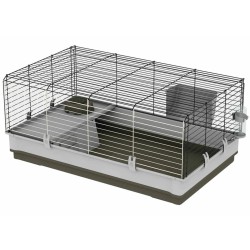 Ferplast Kaninchenkäfig Krolik 100 Groß 100x60x50 cm Grün 57070517