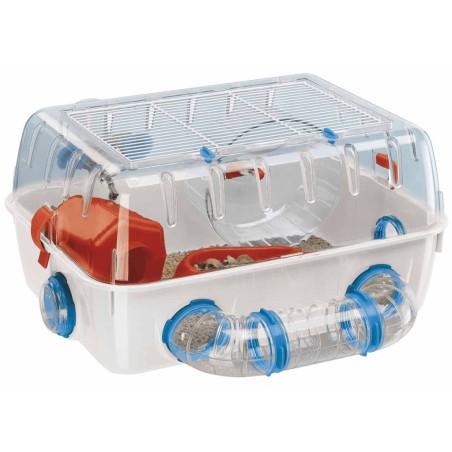Ferplast Hamsterkäfig Combi 1 Weiß 40,5 x 29,5 x 22,5 cm 57923499  