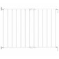 Noma Verlängerbares Schutzgitter 62 - 102 cm Metall Weiß 93361 Noma Verlängerbares Schutzgitter 62 - 102 cm Metall Weiß 93361