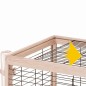 Ferplast Kaninchenkäfig Arena 100 100 x 62,5 x 51 cm 57089517 Ferplast Kaninchenkäfig Arena 100 100 x 62,5 x 51 cm 57089517