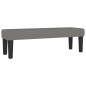 vidaXL Boxspringbett mit Matratze Dunkelgrau 180x200 cm Stoff vidaXL Boxspringbett mit Matratze Dunkelgrau 180x200 cm Stoff