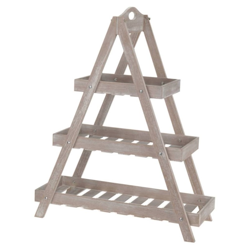 ProGarden Dreieckige Etagere 3-stöckig MDF Beige ProGarden Dreieckige Etagere 3-stöckig MDF Beige