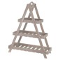 ProGarden Dreieckige Etagere 3-stöckig MDF Beige ProGarden Dreieckige Etagere 3-stöckig MDF Beige