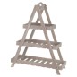 ProGarden Dreieckige Etagere 3-stöckig MDF Beige ProGarden Dreieckige Etagere 3-stöckig MDF Beige