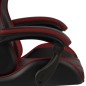Gaming-Stuhl Schwarz und Weinrot Kunstleder Gaming-Stuhl Schwarz und Weinrot Kunstleder