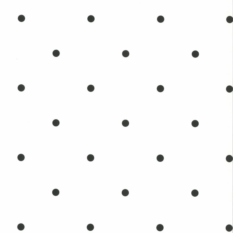 Fabulous World Tapete Dots Weiß und Schwarz 67105-3 Fabulous World Tapete Dots Weiß und Schwarz 67105-3