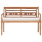vidaXL Batavia Gartenbank mit Polstern 120 cm Teak vidaXL Batavia Gartenbank mit Polstern 120 cm Teak
