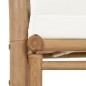 2-Sitzer Gartensofa mit Polstern Bambus 2-Sitzer Gartensofa mit Polstern Bambus