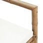 2-Sitzer Gartensofa mit Polstern Bambus 2-Sitzer Gartensofa mit Polstern Bambus