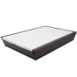 vidaXL Outdoor-Lounge-Bett mit Polster Poly Rattan Braun vidaXL Outdoor-Lounge-Bett mit Polster Poly Rattan Braun