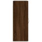 Wandschrank Braun Eichen-Optik 34,5x34x90 cm Wandschrank Braun Eichen-Optik 34,5x34x90 cm