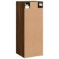 Wandschrank Braun Eichen-Optik 34,5x34x90 cm Wandschrank Braun Eichen-Optik 34,5x34x90 cm