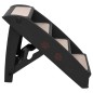 vidaXL Hundetreppe Klappbar Schwarz 62x40x49,5 cm vidaXL Hundetreppe Klappbar Schwarz 62x40x49,5 cm