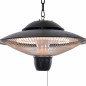 Sunred Deckenheizstrahler Barcelona 1500 W Halogen Schwarz Sunred Deckenheizstrahler Barcelona 1500 W Halogen Schwarz