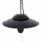 Sunred Deckenheizstrahler Barcelona 1500 W Halogen Schwarz Sunred Deckenheizstrahler Barcelona 1500 W Halogen Schwarz