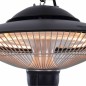 Sunred Deckenheizstrahler Barcelona 1500 W Halogen Schwarz Sunred Deckenheizstrahler Barcelona 1500 W Halogen Schwarz