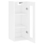 Wandschrank Hochglanz-Weiß 34,5x34x90 cm Wandschrank Hochglanz-Weiß 34,5x34x90 cm