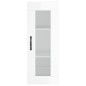 Wandschrank Hochglanz-Weiß 34,5x34x90 cm Wandschrank Hochglanz-Weiß 34,5x34x90 cm