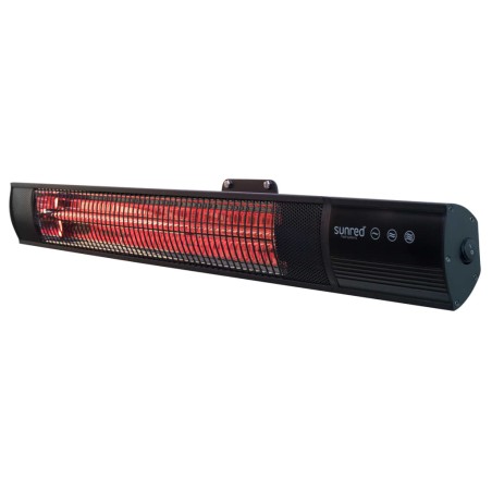 Sunred Wandheizstrahler Royal Diamond Dark 1500 W Rotgold-Kohle