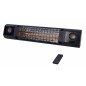 Sunred Wandheizstrahler Sun and Sound 2000 W Rotgold Schwarz Sunred Wandheizstrahler Sun and Sound 2000 W Rotgold Schwarz