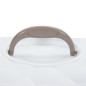 vidaXL Transportbox für Haustiere Weiß und Braun 50x34,5x32 cm PP vidaXL Transportbox für Haustiere Weiß und Braun 50x34,5x32 cm PP