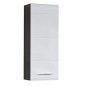 Trendteam Wandschrank Line Weiß und Rauchsilbern Trendteam Wandschrank Line Weiß und Rauchsilbern