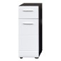 Trendteam Standschrank Line Weiß und Rauchsilbern Trendteam Standschrank Line Weiß und Rauchsilbern