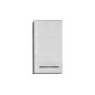 Trendteam Wandschrank Nano Weiß und Zementgrau Trendteam Wandschrank Nano Weiß und Zementgrau
