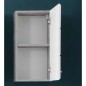 Trendteam Wandschrank Nano Weiß und Zementgrau Trendteam Wandschrank Nano Weiß und Zementgrau