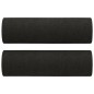 vidaXL 2-Sitzer-Sofa mit Zierkissen Schwarz 120 cm Stoff vidaXL 2-Sitzer-Sofa mit Zierkissen Schwarz 120 cm Stoff