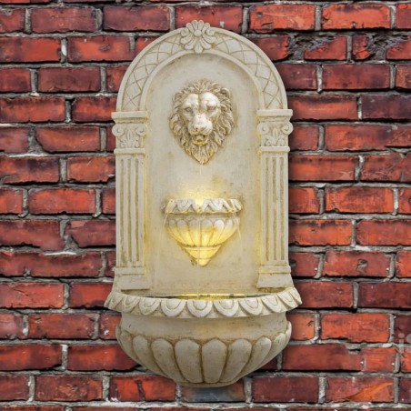 Ubbink Wandbrunnen für Acqua Arte Assoro Löwe