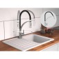 EISL Küchenarmatur mit Soft-Touch-Auslauf CARNEO Chrom-Schwarz EISL Küchenarmatur mit Soft-Touch-Auslauf CARNEO Chrom-Schwarz