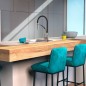 EISL Küchenarmatur mit Soft-Touch-Auslauf CARNEO Chrom-Schwarz EISL Küchenarmatur mit Soft-Touch-Auslauf CARNEO Chrom-Schwarz